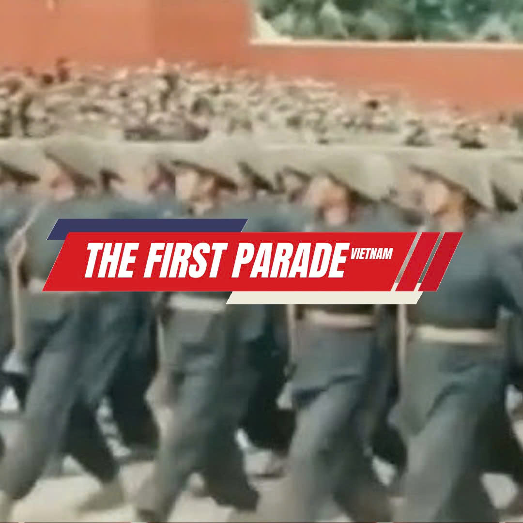 The heroic first military parade of Vietnam